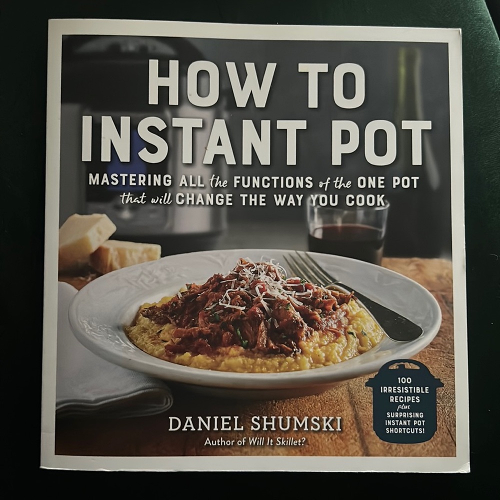 Insta Pot Cook Book